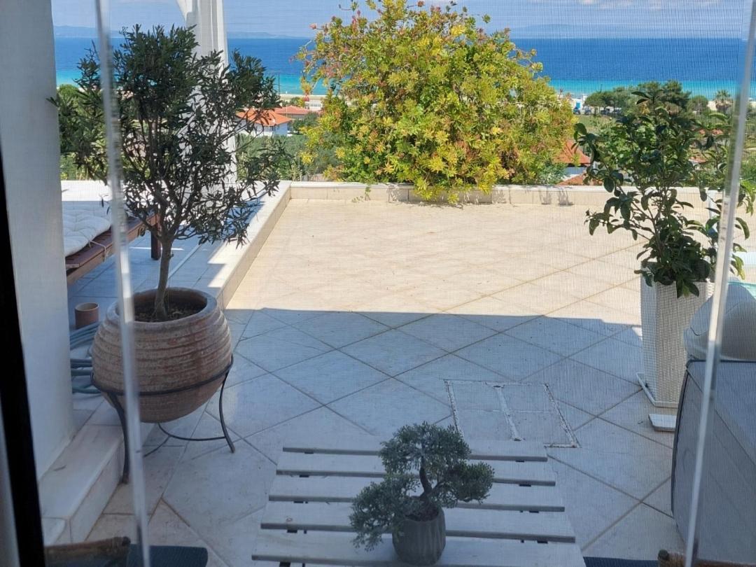 Seaview Dreams Villa Ormos Panagias Ngoại thất bức ảnh
