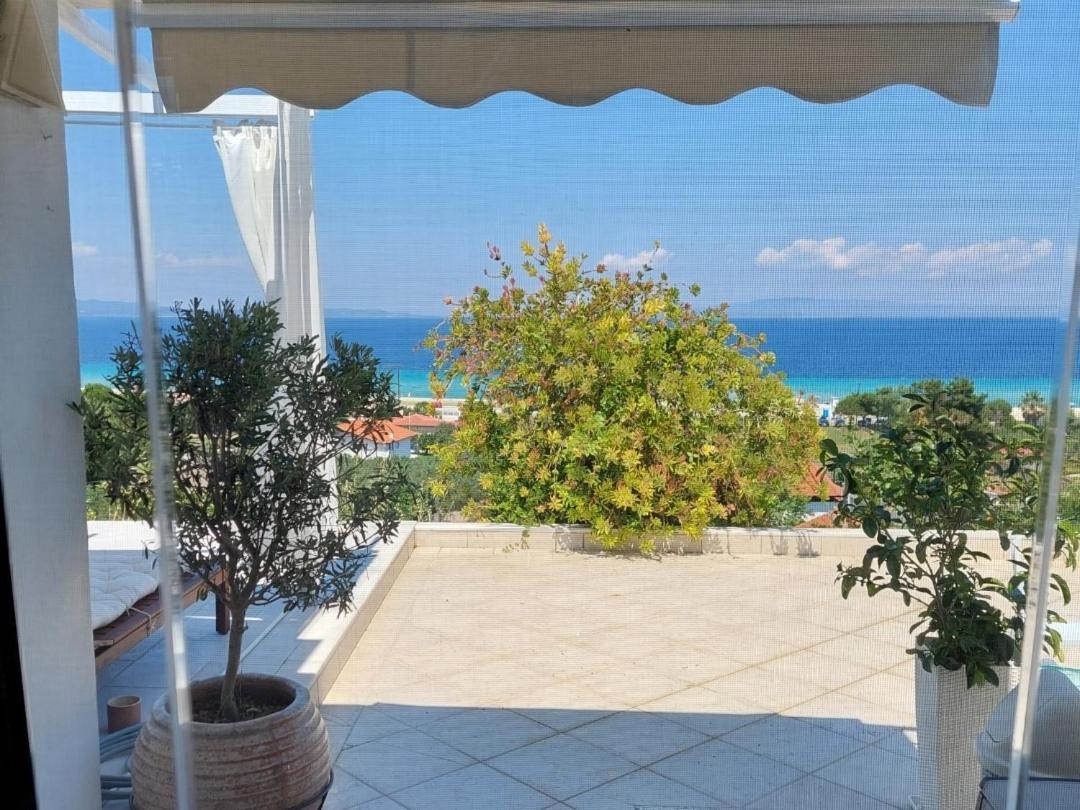Seaview Dreams Villa Ormos Panagias Ngoại thất bức ảnh