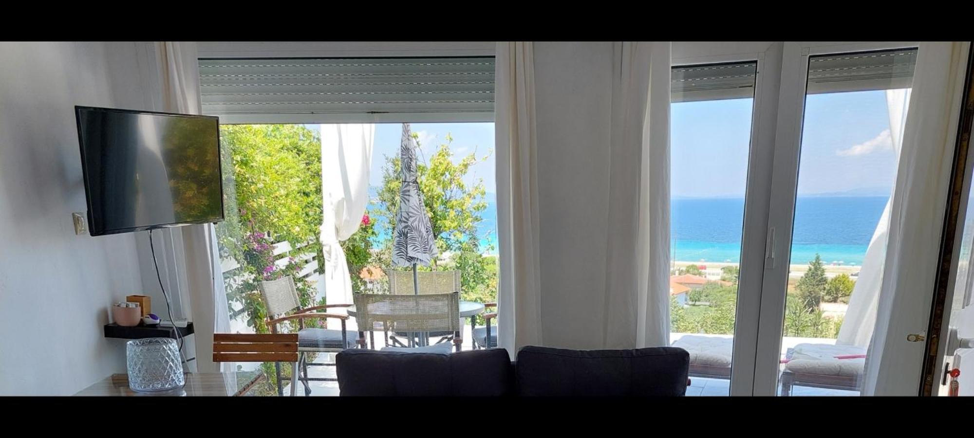 Seaview Dreams Villa Ormos Panagias Ngoại thất bức ảnh