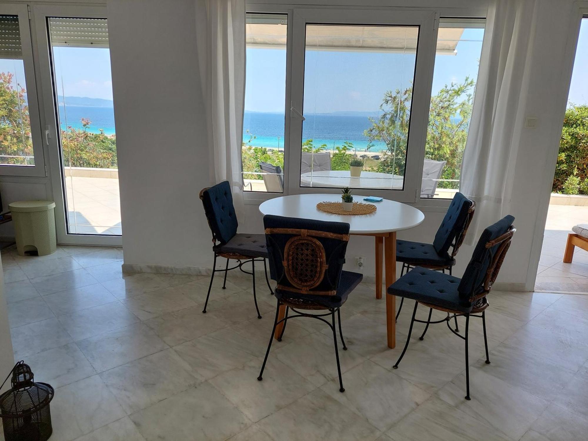 Seaview Dreams Villa Ormos Panagias Ngoại thất bức ảnh