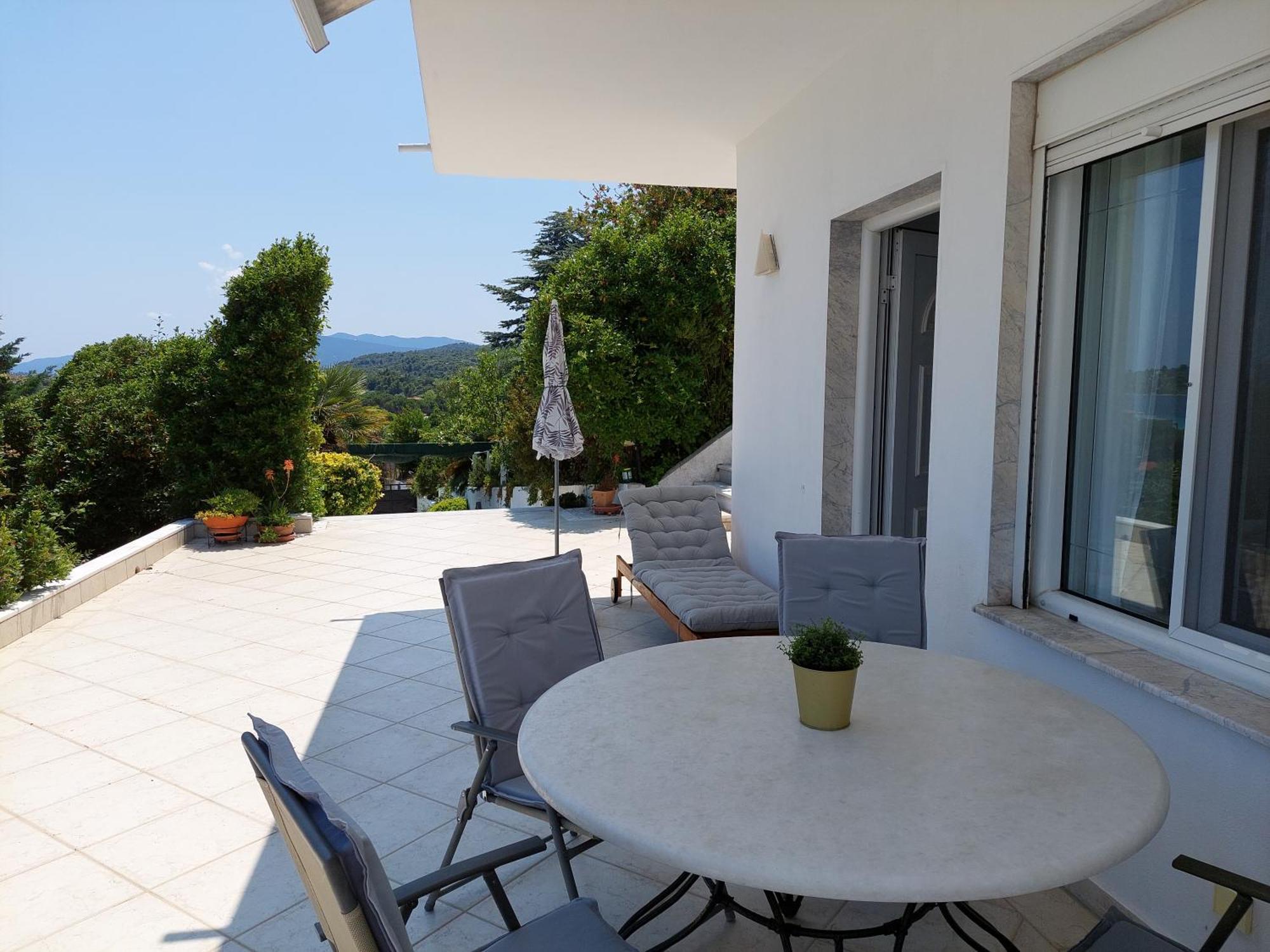Seaview Dreams Villa Ormos Panagias Ngoại thất bức ảnh