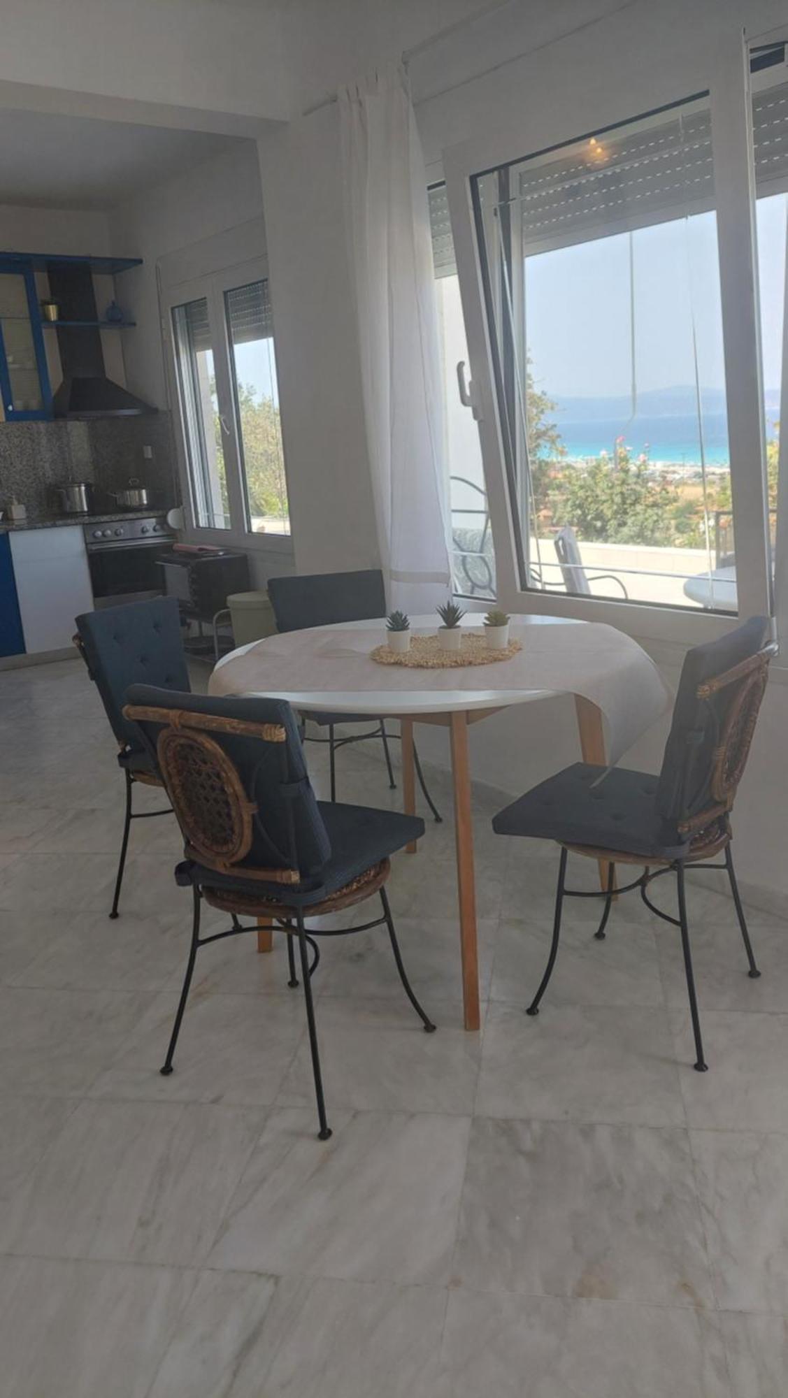Seaview Dreams Villa Ormos Panagias Ngoại thất bức ảnh