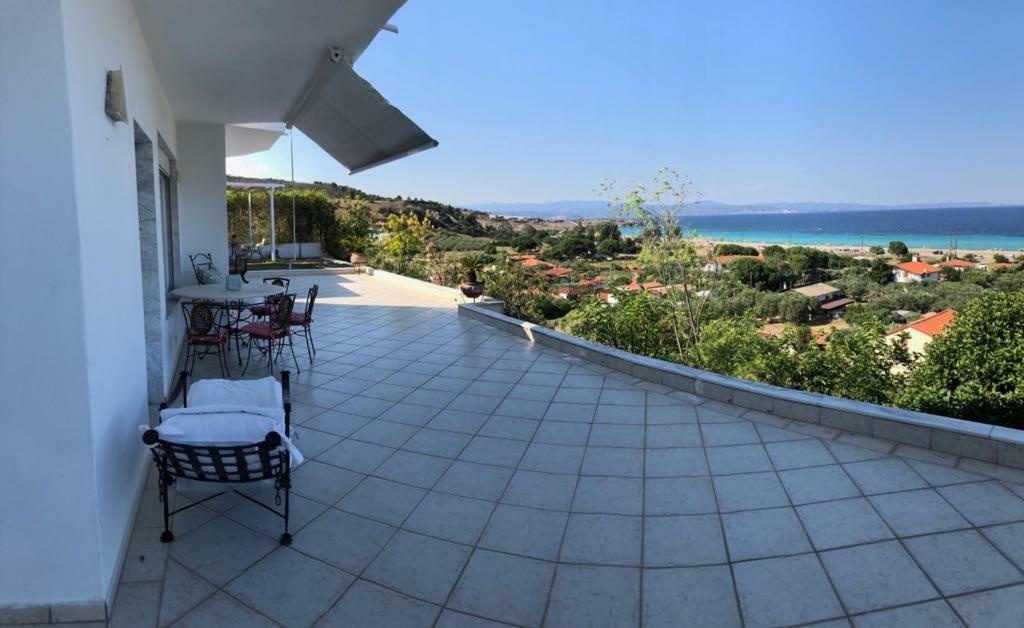 Seaview Dreams Villa Ormos Panagias Ngoại thất bức ảnh