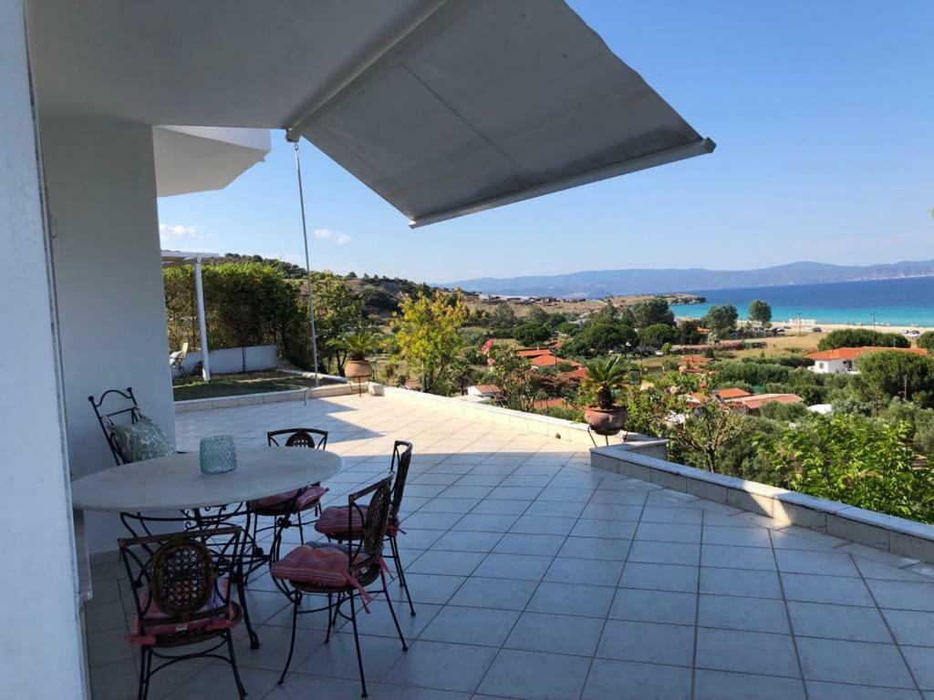 Seaview Dreams Villa Ormos Panagias Ngoại thất bức ảnh